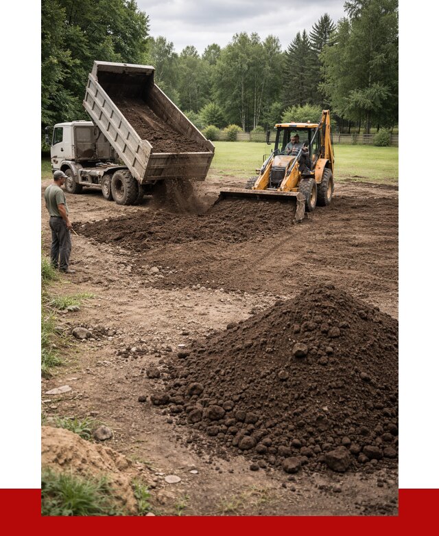 Грунт для выравнивания участка в Истре от 1219 р. | ПРОНЕРУДСта