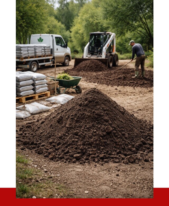 Грунт для озеленения с доставкой в Истре от 1829 р. | ПРОНЕРУДСта