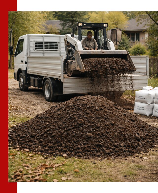 Доставка садовой земли в больших объёмах в Истре