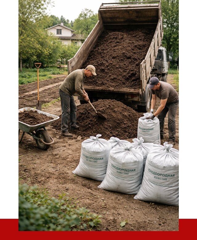 Плодородная смесь в Истре от 4267 р./куб с доставкой | ПРОНЕРУДСта