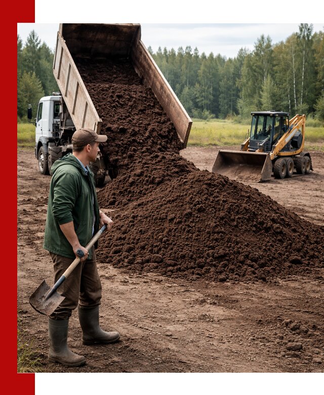 Купить верховой торф с доставкой в Истре для садоводства и растений