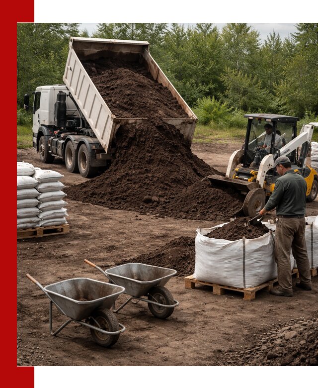 Доставка и продажа торфогрунта в Истре оптом и в розницу