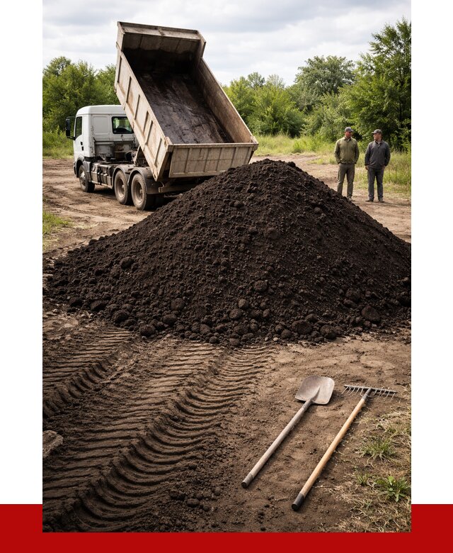 Купить чернозем навалом в Истре от 1219 р. за куб | ПРОНЕРУДСта