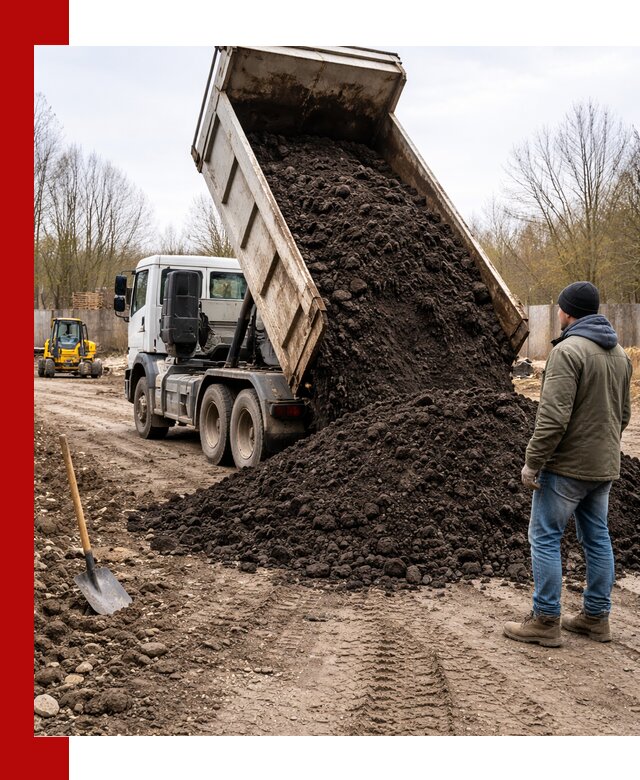 Доставка чернозема навалом в Истре быстро и выгодно