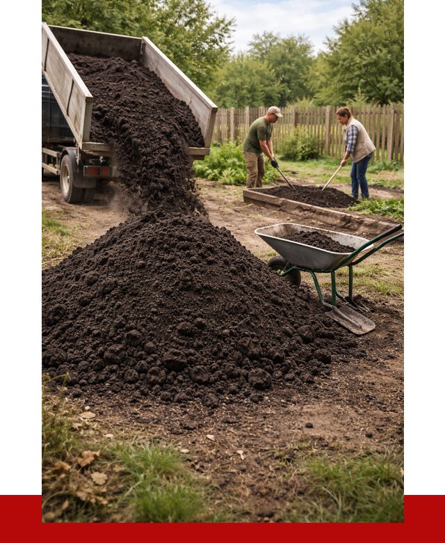 Купить чернозем для огорода в Истре от 2540 р. | ПРОНЕРУДСта