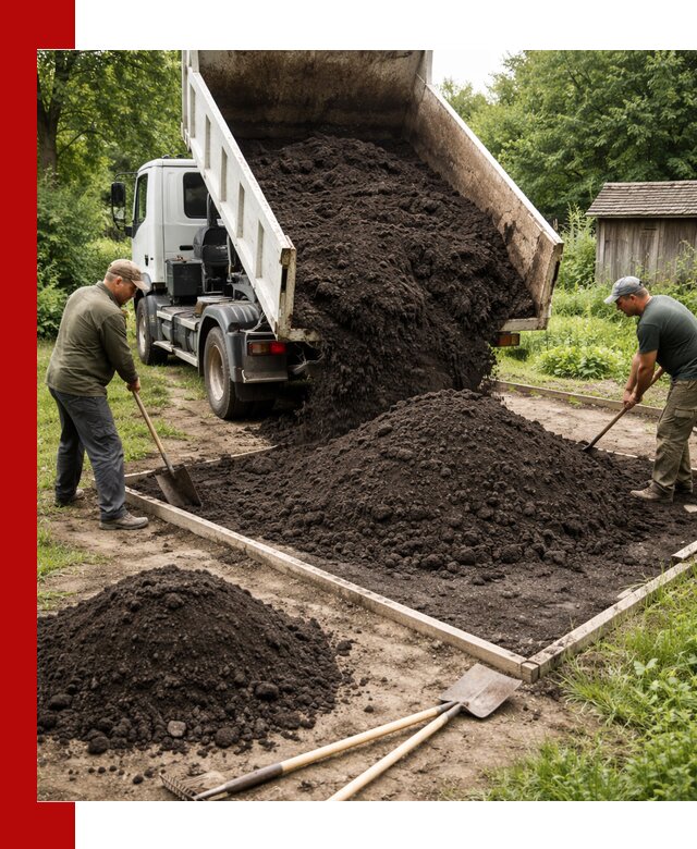 Купить чистый чернозем для огорода с доставкой в Истре