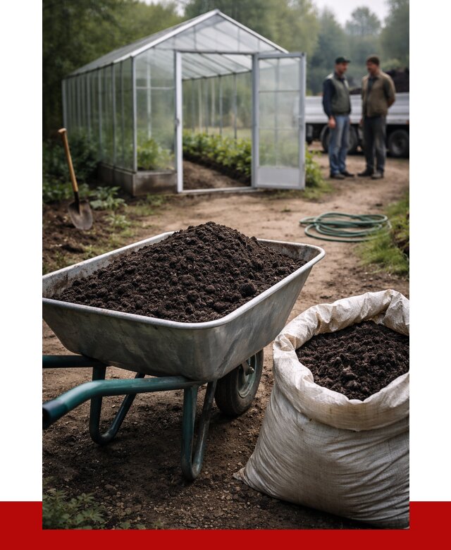 Чернозем для теплицы в Истре с доставкой от 1524 р. | ПРОНЕРУДСта