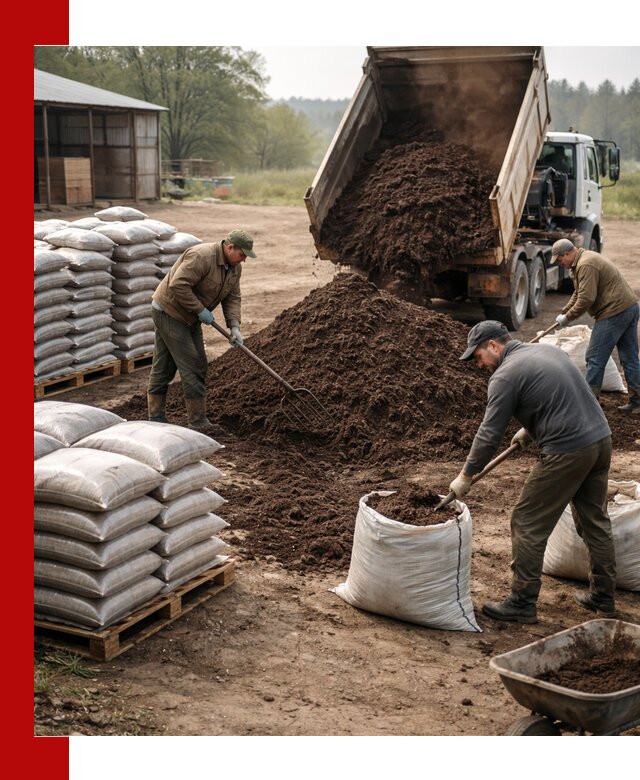 Доставка компоста оптом и в розницу в Истре