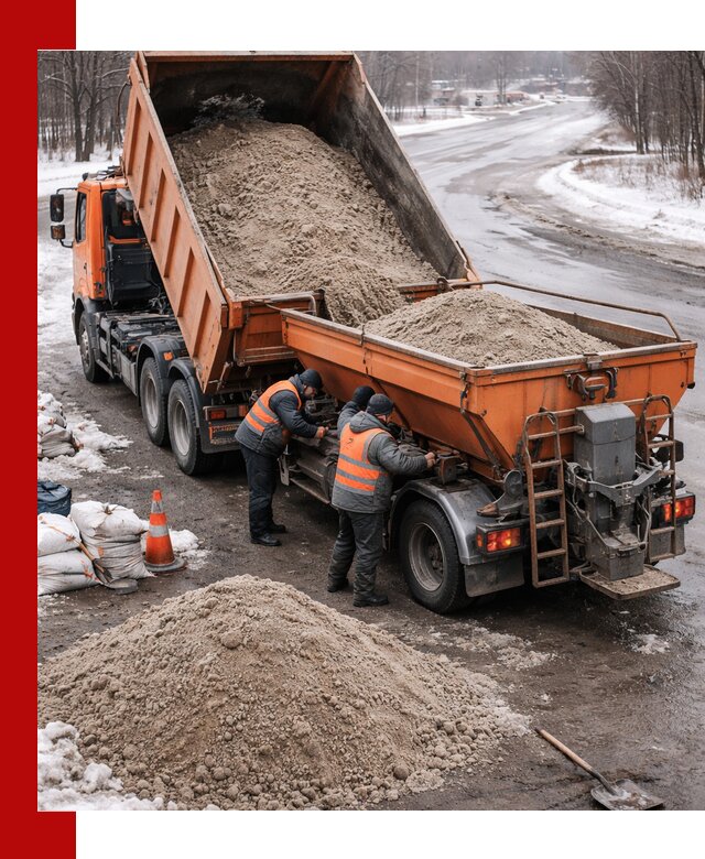 Поставка и вывоз пескосоля в Истре оптом и в розницу