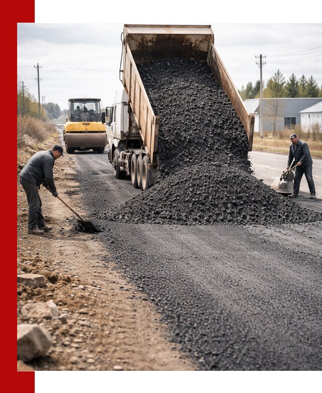 Асфальтовая крошка для дорог в Истре — поставка и доставка