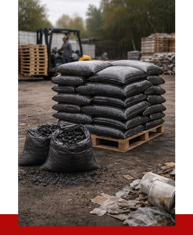 Купить уголь в мешках с доставкой в Истре от 7620 р. | ПРОНЕРУДСта