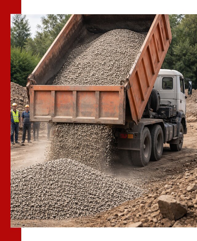 Доставка сыпучих материалов самосвалом в Истре быстро и надежно