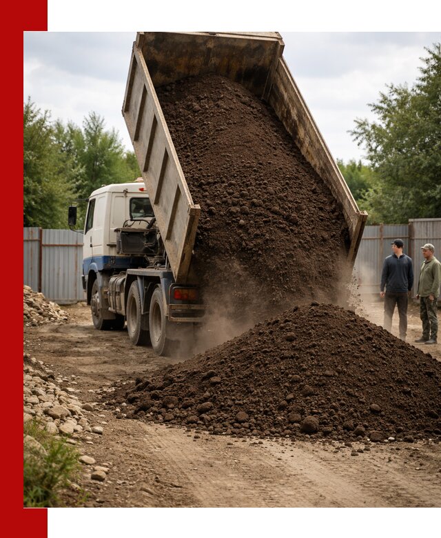 Доставка самосвалом 10 кубов в Истре быстро и надёжно