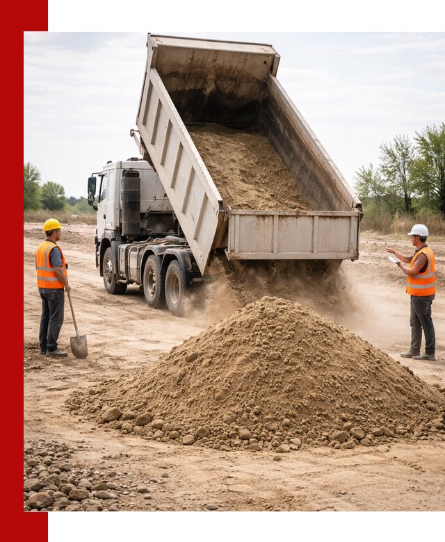 Доставка самосвалом 15 кубов в Истре за город и по городу