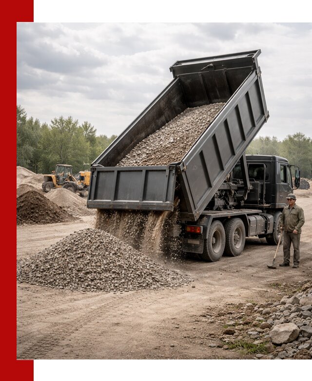 Доставка самосвалом 30 м3 по выгодным ценам в Истре