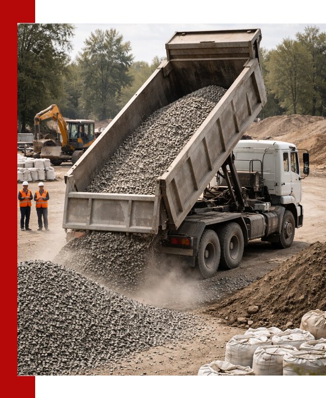 Аренда самосвала в Истре для доставки сыпучих и нерудных материалов