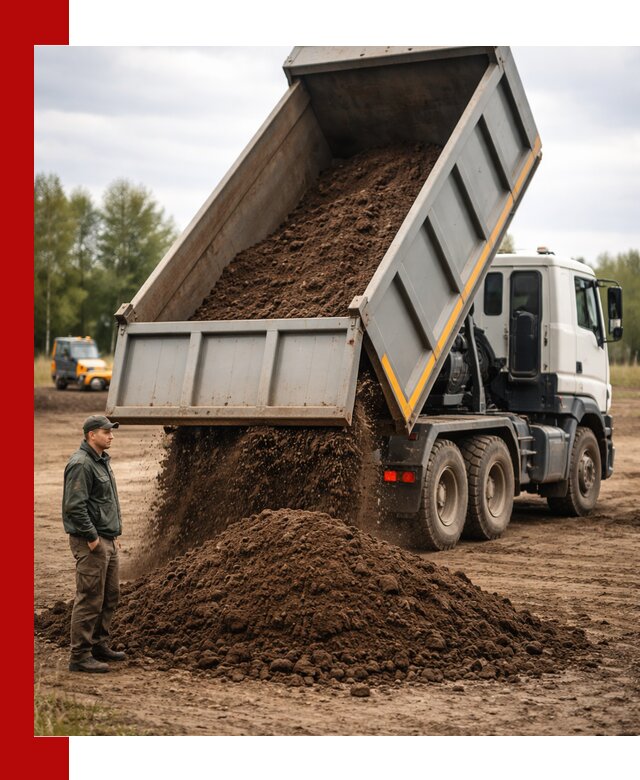 Аренда самосвала с водителем в Истре для сыпучих грузов и навоза