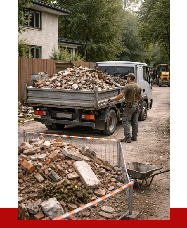 Вывоз строительного мусора с погрузкой в Истре от 7620 р | ПРОНЕРУДСта