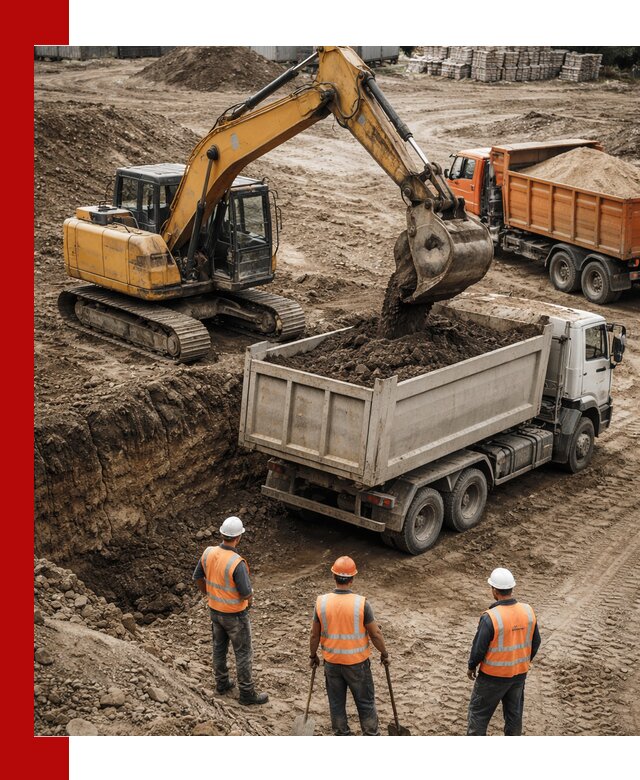 Разработка грунта для строительства и благоустройства в Истре