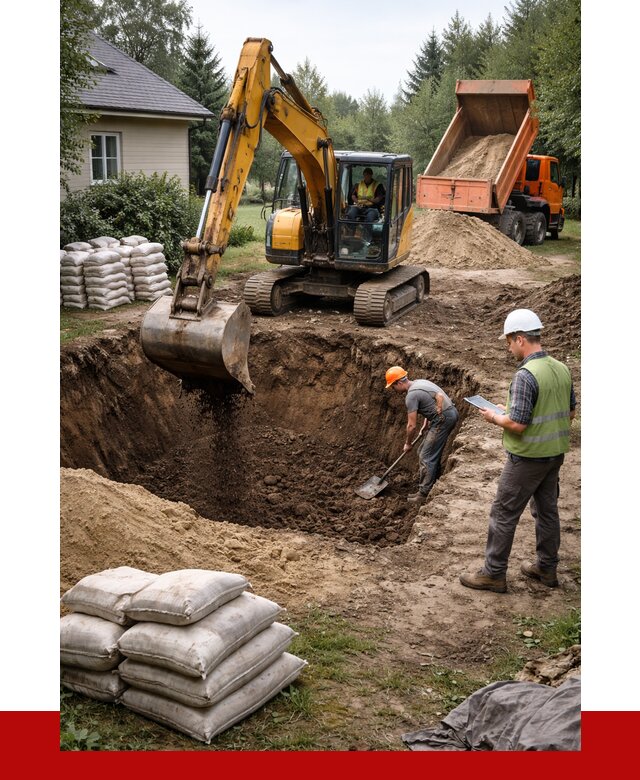 Рытье котлована в Истре быстро от 4572 р. ПРОНЕРУДСта
