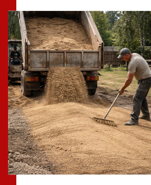 Отсыпка участка песком в Истре быстро и качественно